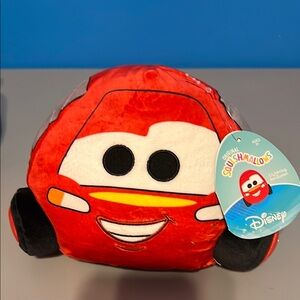 Disney Cars Squishmallows 8" Lightning McQueen Stuffed Plush Pillow Kelly Toy